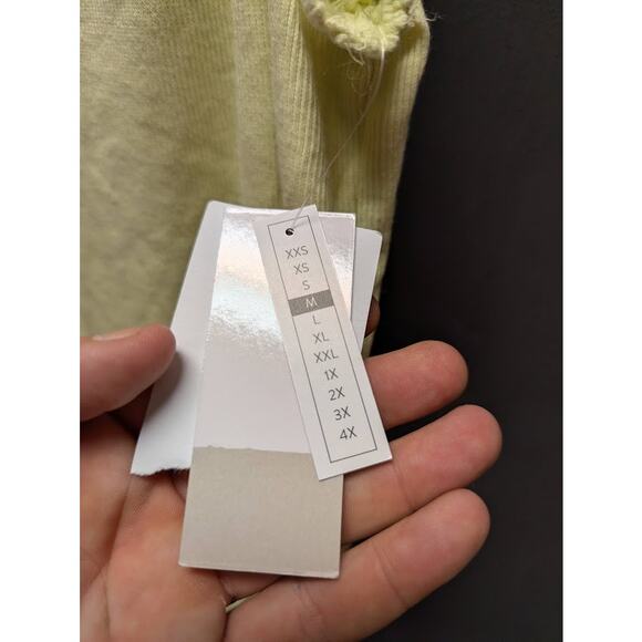 BP. Women's MEDIUM Square Neck Sleeveless Thong Bodysuit Green Luminary ribbed - Picture 5 of 6